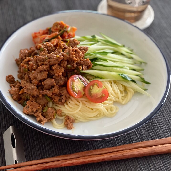 糖質0麺deジャージャー麺風